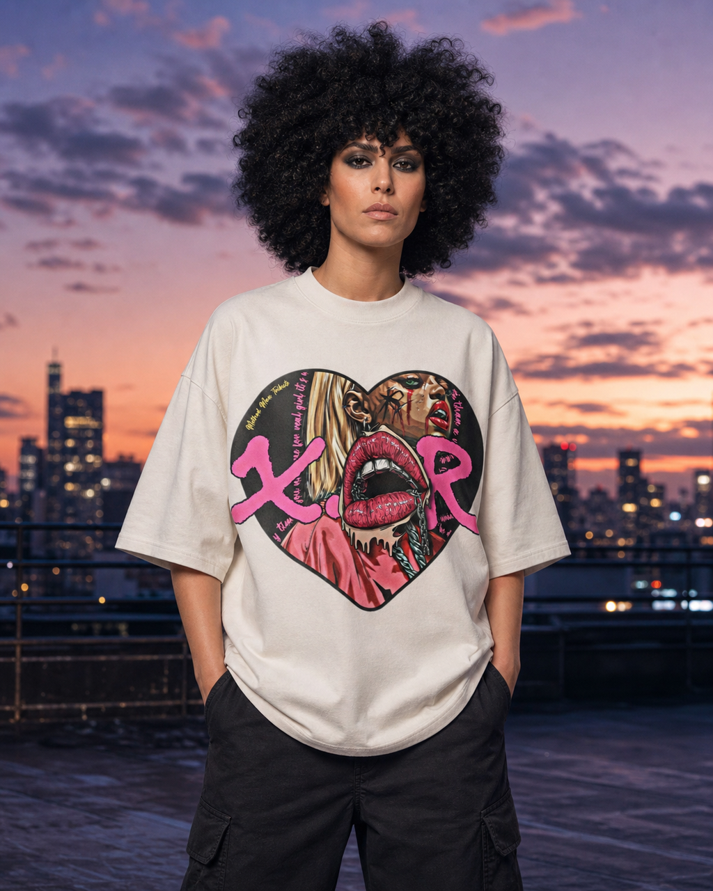 X.oR MM Tribute — Oversized Heavyweight Tee