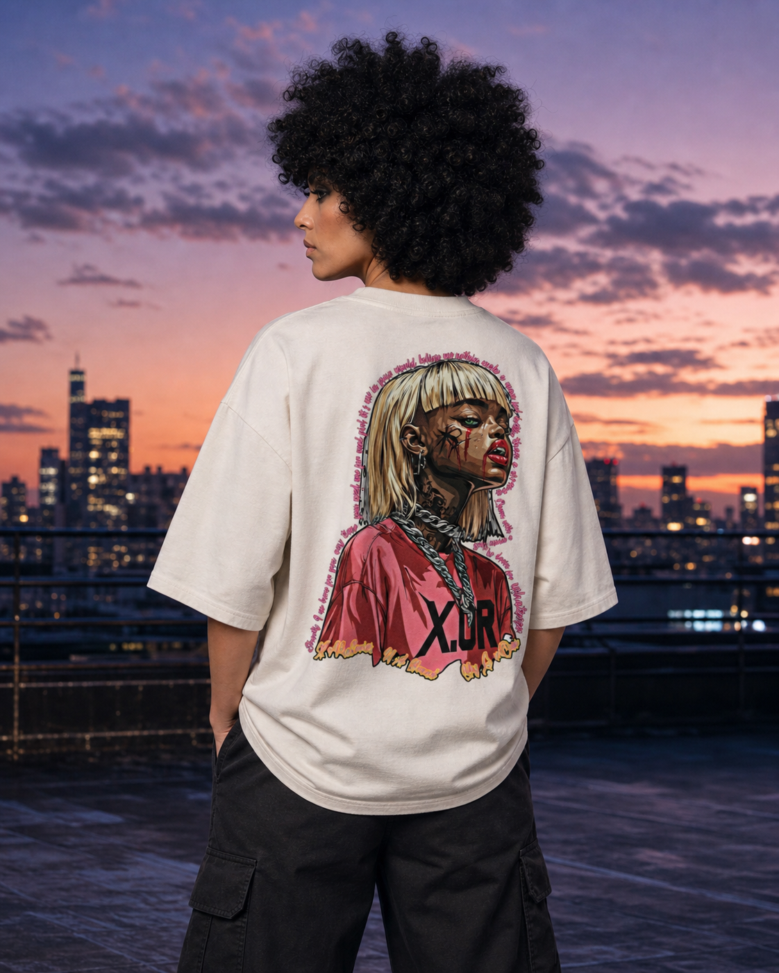 X.oR MM Tribute — Oversized Heavyweight Tee