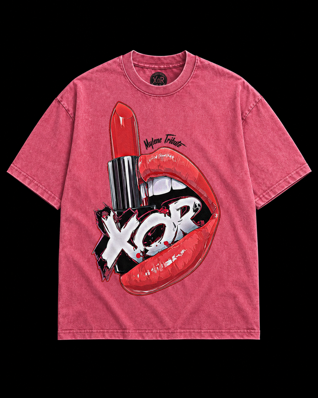 X.oR Californie — Snow Wash Oversized Tee